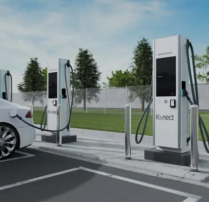 Elektrisch laden met Konect